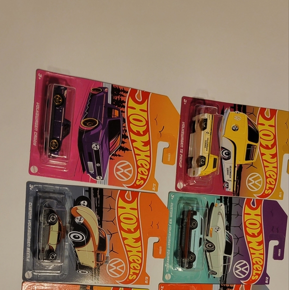 Mattel Other - Set of 8 Volkswagon Hot wheel Collection 2022 all New seal in pkg.